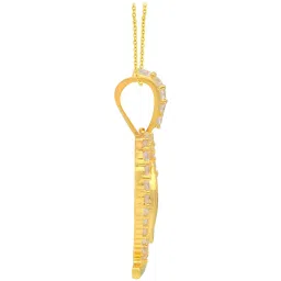 Malabar Gold and Diamonds 22k Gold Pendant without Chain for Women image 4
