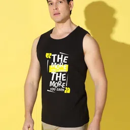 WOOSTRO Men Typography 2 Printed Applique Slim Fit T-shirt image 4