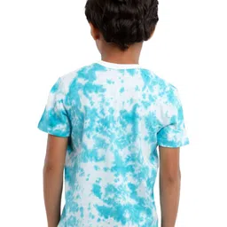 UNDER FOURTEEN ONLY Boys Abstract Printed Pockets Regular Fit T-shirt image 4