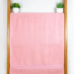 Aura Peach-Coloured 2 Cotton 400 GSM Bath Towel image 2