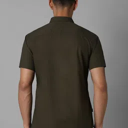 Louis Philippe Jeans Men Slim Fit Spread Collar Cotton Shirt image 2