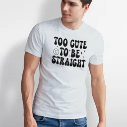 Seekbuylove Men Typography Printed Bio Finish T-shirt image 4