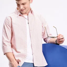 Aeropostale Striped Pure Cotton Casual Shirt-picture-43