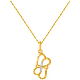 P.C. Chandra Jewellers 14 kt Gold Pendant without Chain-picture-16