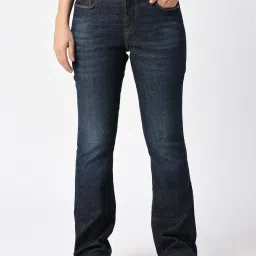 Being Human Blue Relaxed Fit Mid Rise Jeans image 1