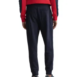 GANT Blue Cotton Joggers image 2