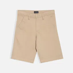 Allen Solly Kids Beige Regular Fit Shorts image 1