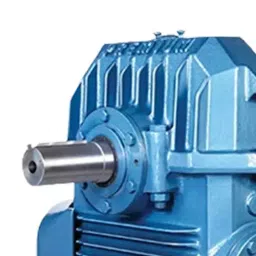 Premium Transmission 20/1 V/O Series Double Reduction Worm Gearbox For 4 P 52.8 kW 1000 Size Motor image 3