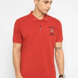 Duke Orange Slim Fit Polo T-Shirt image 1