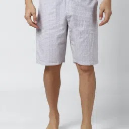 Peter England Men White Shorts image 1