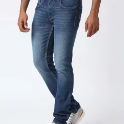 Pepe Jeans Blue Slim Fit Lightly Washed Jeans image 3