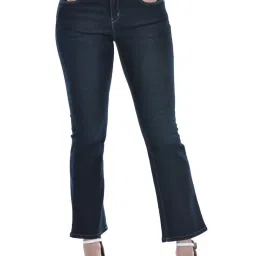 Numero Uno Dark Blue Solid Jeans image 1