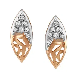 Mia by Tanishq 14k Gold & Diamond Earrings for Women-picture-12