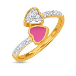 Kisna Diamond & Gold Jewellery Serina 14k (585) Diamond & Gold Ring For Women-picture-40