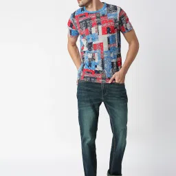 Pepe Jeans Dark Blue Regular Fit Lightly Washed Jeans image 5