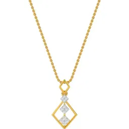 Kisna Diamond & Gold Jewellery 18k Clare Diamond Pendant-picture-26