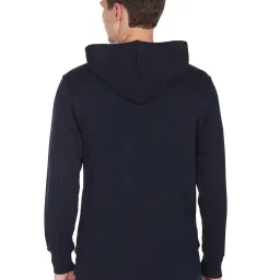U.S. Polo Assn. Denim Co. Navy Cotton Regular Fit Hooded Sweatshirt image 2