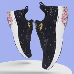 Campus Men's Rim Black Running Shoes image 1