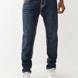 True Religion Men Slim Fit Low Distress Jeans-image-69