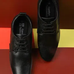 Red Chief Men's Black Derby Shoes-picture-39