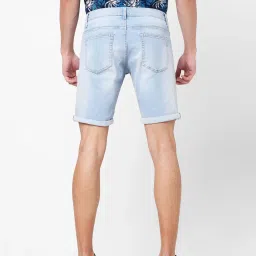 celio celio* Light Blue Denim Shorts image 2