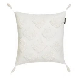 HOSTA HOMES White Cotton Cushion Covers - Set of 2 image 2