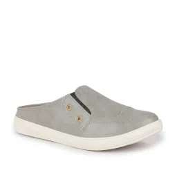 Fausto Men's Grey Mule Shoes image 1