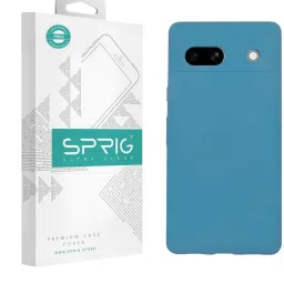 Sprig Back Cover for GOOGLE PIXEL 7A 5G (Blue) image 1