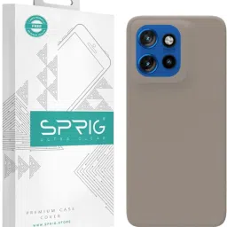 Sprig Back Cover for MOTOROLA EDGE 50 NEO (Brown) image 1