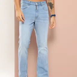 Harvard Men Bootcut Light Fade Stretchable Jeans-picture-23