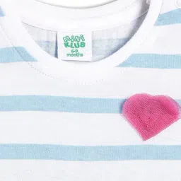 Miniklub Girls Multi Striped Dress image 3