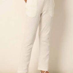 VERO MODA GIRL White Bootcut Fit Pants-picture-6