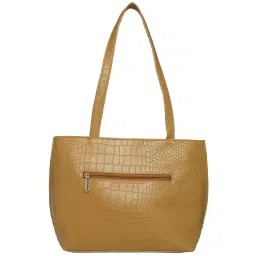 Caprese Brown Textured Medium Shoulder Bag image 3
