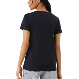 Nite Flite Navy Graphic Print Shorts Set image 2