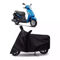 Auto Pearl Bike Cover for Suzuki Swish (Black)-picture-24