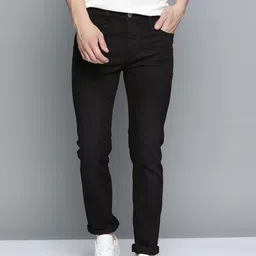 Mast & Harbour Men Black Skinny Fit Stretchable Jeans-picture-25