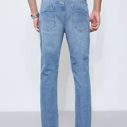 SF JEANS by Pantaloons Men Slim Fit Mid-Rise Light Fade Jeans image 5