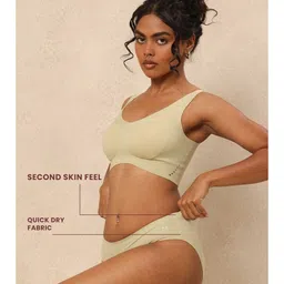 Krvvy Low-Rise Seamless Bikini Briefs With No Visible Lines image 3