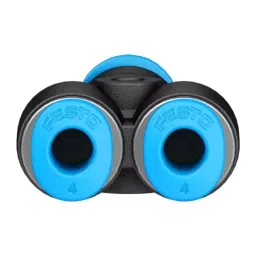 Festo Y Tube-to-Tube Adaptor QSMY Push In 6 mm Connector A Tube-to-Tube, QSMY-6-4 (Bag of 10 Pcs) image 2