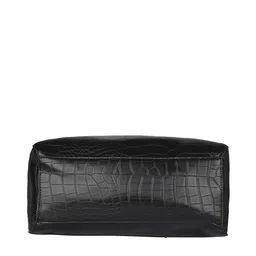 Accessorize Black Textured Shoulder Bag image 3