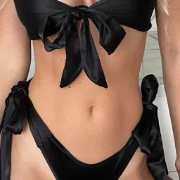 CareDone Satin Baby Doll with Asymmetric image 2