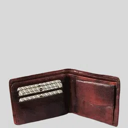 Fessist Men Leather Two Fold Wallet image 5