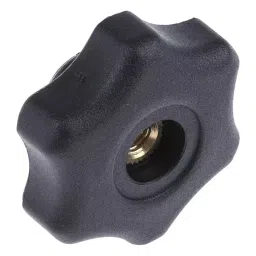RS PRO Black Multiple Lobes Clamping Knob M6 Threaded Through Hole, 161212-picture-24
