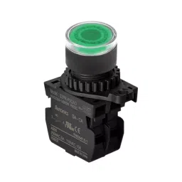 Autonics Non-Flush 22/25mm Green Push Buton S2PR-P3GAL-picture-23