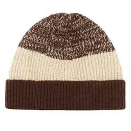 Bharatasya Mens Winter Knitted Heathered Cap image 3