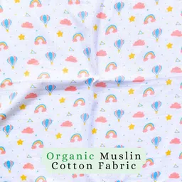 BAESD Set Of 2 Printed Organic Cotton Soft Baby Towels image 4