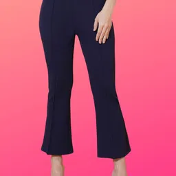 CORSICA Women Comfort Regular Fit Mid-Rise Trousers-picture-10