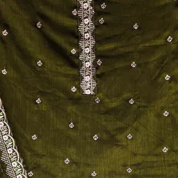 SHADOW & SAINING Embroidered Unstitched Dress Material image 2