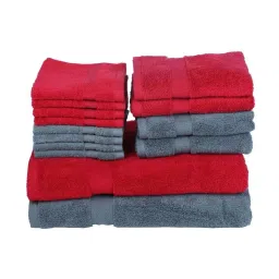 Bianca PARADISO White & Wheat 100% Cotton Towel - Set of 14 image 2