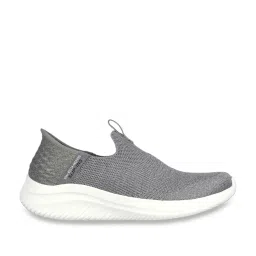 Skechers Women's ULTRA FLEX 3.0-SMOOTH STEP Grey Sneakers image 1